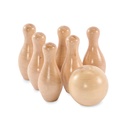 Mini set da bowling in legno di - 7