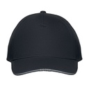 Cappellino a 5 pannelli in cotone - 2