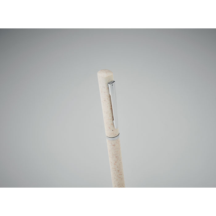 Penna twist in paglia di grano/ABS - 3