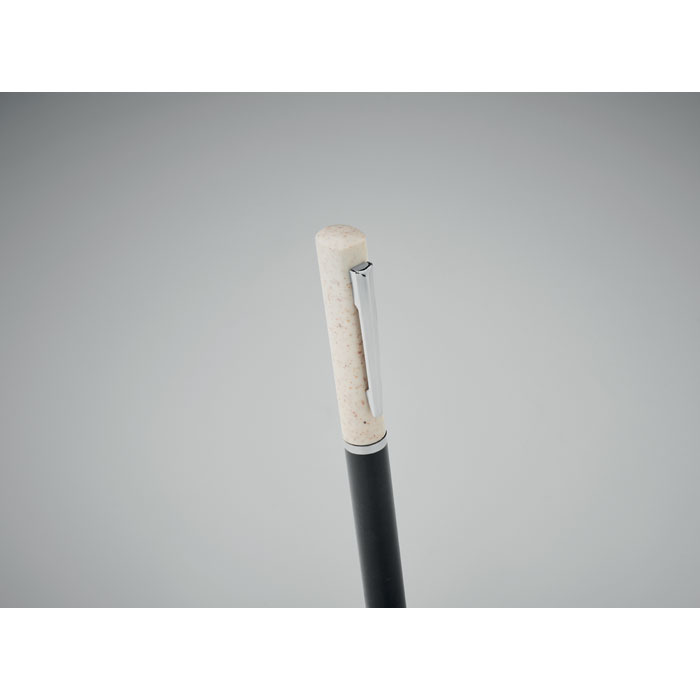 Penna twist in paglia di grano/ABS - 3