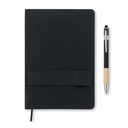 Notebook A5 RPET con penna - 4