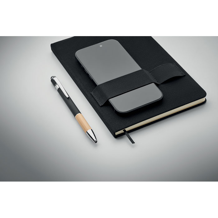 Notebook A5 RPET con penna - 7