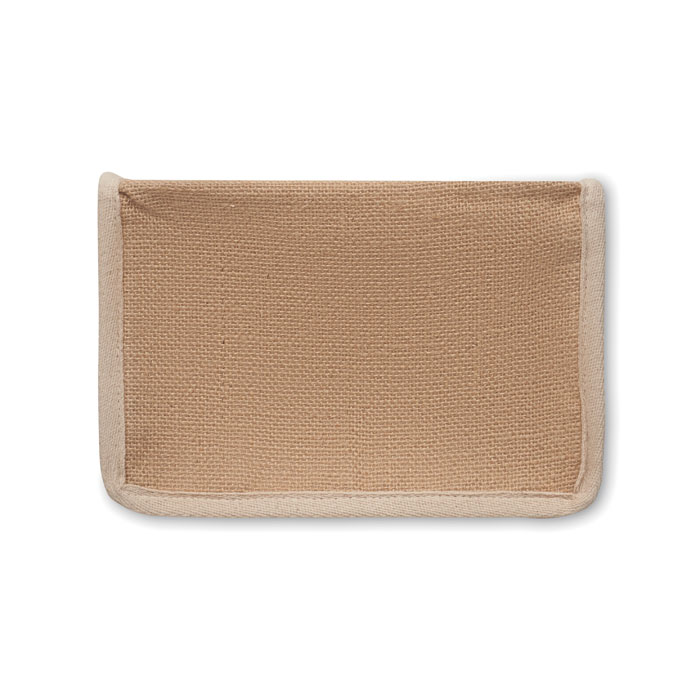 Borsa termica in iuta e tela 3L - 4