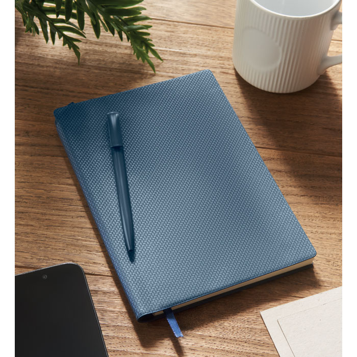 Notebook A5 in PU con penna - 6