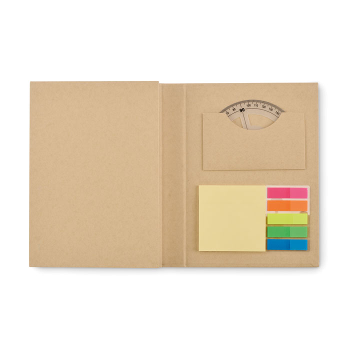Set di cancelleria con blocco note - 4