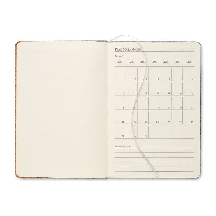 Notebook in sughero A5 RPET - 6