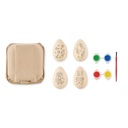 Set per dipingere le uova in legno - 2