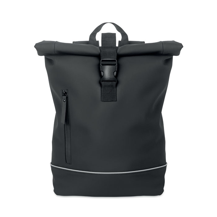 Zaino in PU rolltop per laptop - 4