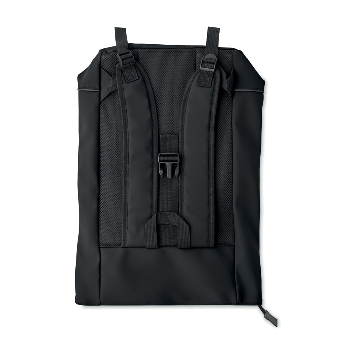 Zaino in PU rolltop per laptop - 5