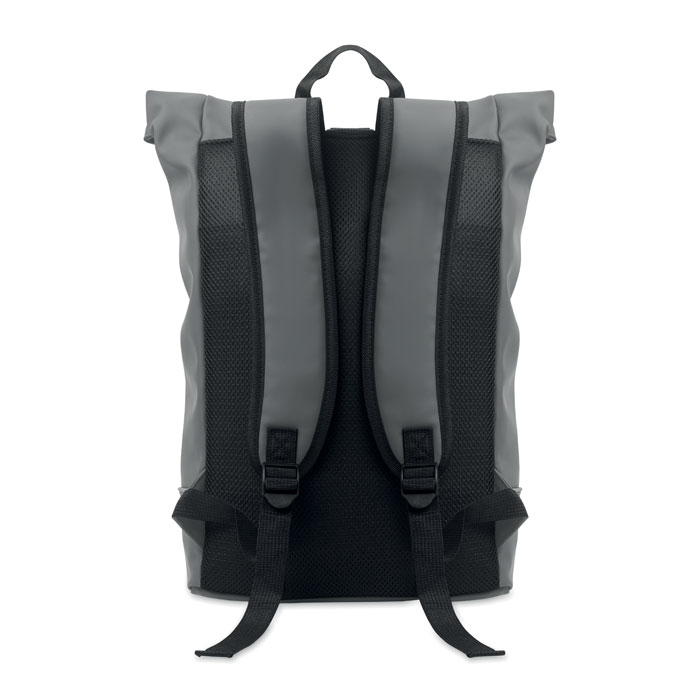 Zaino in PU rolltop per laptop - 2
