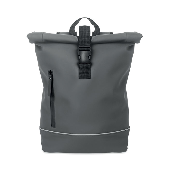 Zaino in PU rolltop per laptop - 4