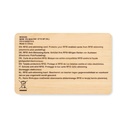Scheda RFID in bamboo - 2