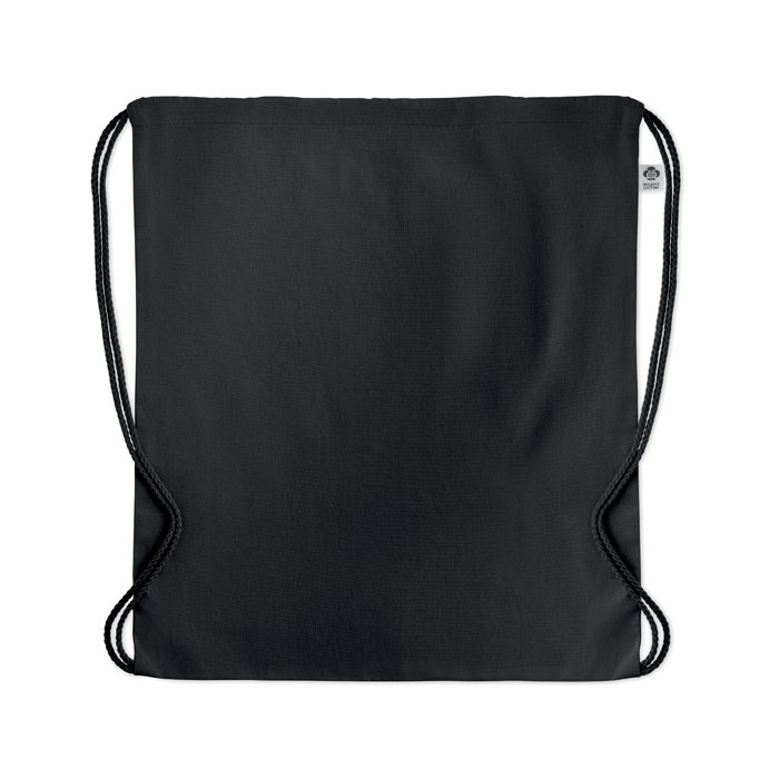 Borsa con coulisse in cotone or - 2