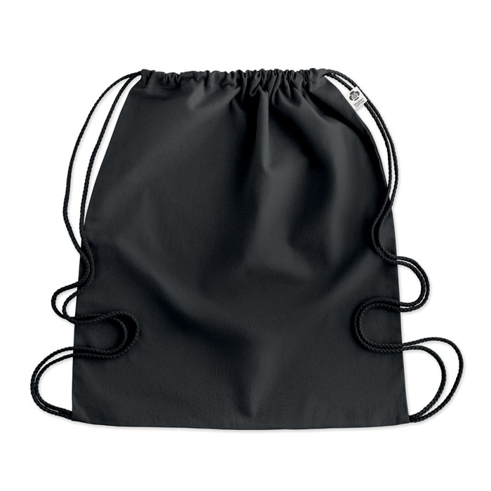 Borsa con coulisse in cotone or - 3