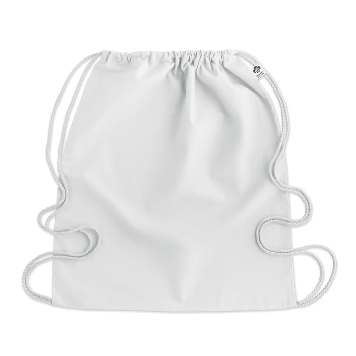Borsa con coulisse in cotone or - 3