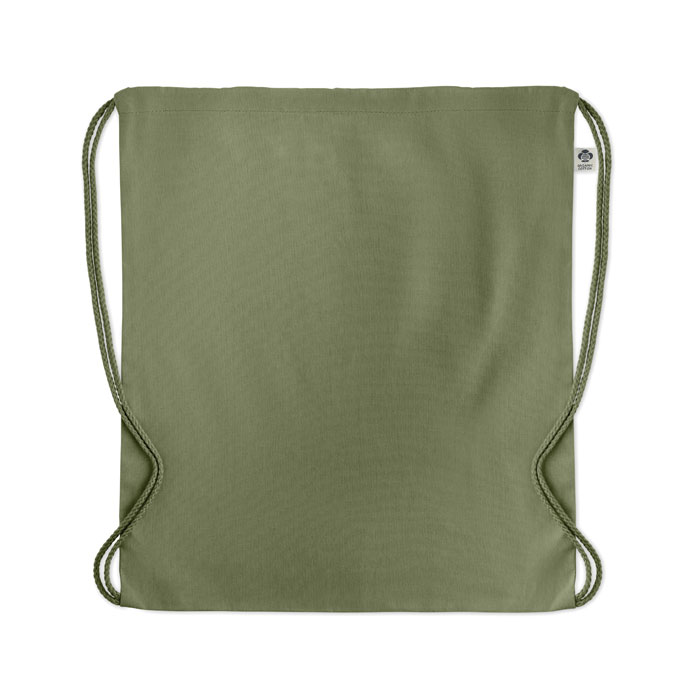 Borsa con coulisse in cotone or - 2