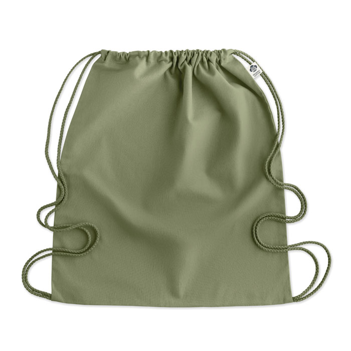 Borsa con coulisse in cotone or - 3
