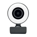 Webcam HD1080P e luce ad anello - 3