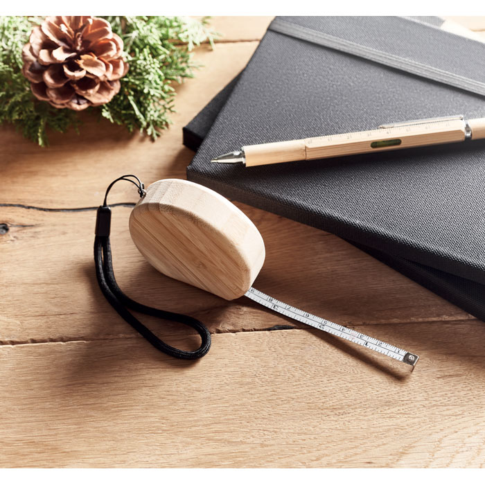 Metro retrattile in bamboo 2m - 5
