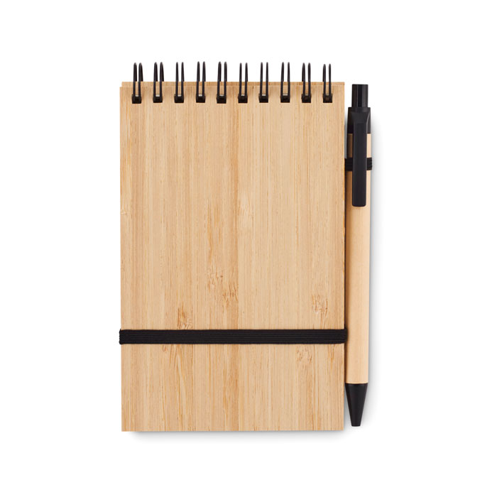 Set quaderno A6 in bamboo - 3