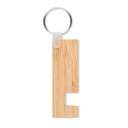 Supporto in bamboo e portachiav - 2