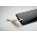 Supporto in bamboo e portachiav - 5
