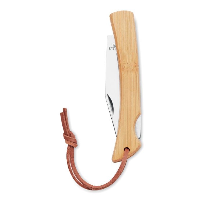 Coltello pieghevole in bamboo - 3