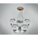 Set bicchieri e caraffa in vetr - 6
