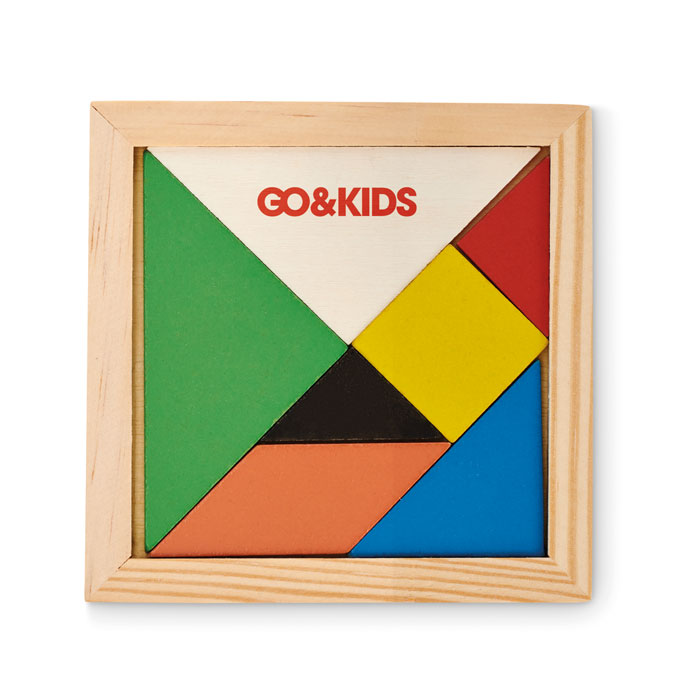 Puzzle Tangram in legno - 4