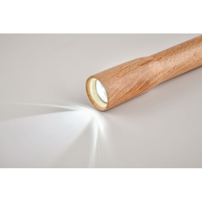 Torcia in legno con luce COB - 4