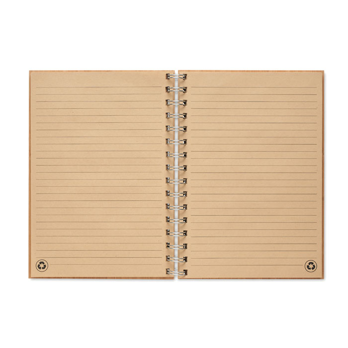 Notebook A5 in bamboo rilegato - 2