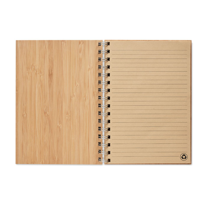Notebook A5 in bamboo rilegato - 3