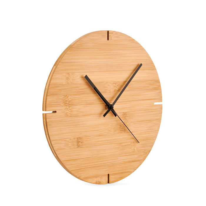 Orologio da parete in bamboo - 3