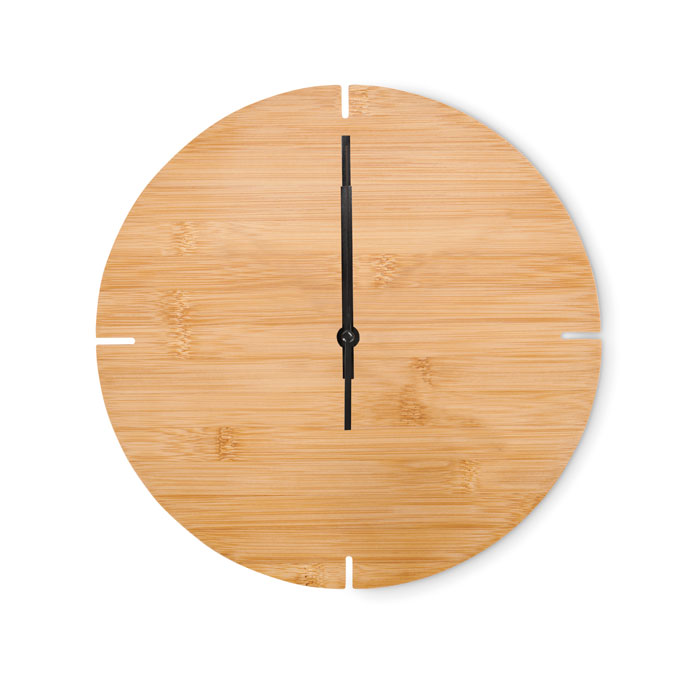 Orologio da parete in bamboo - 4