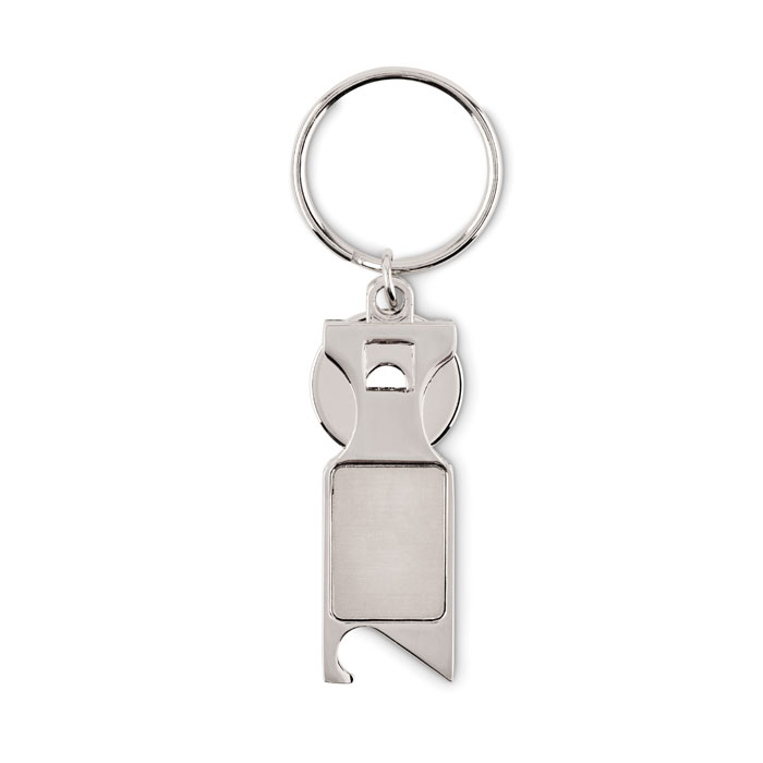 Portachiavi con gettone euro - 3