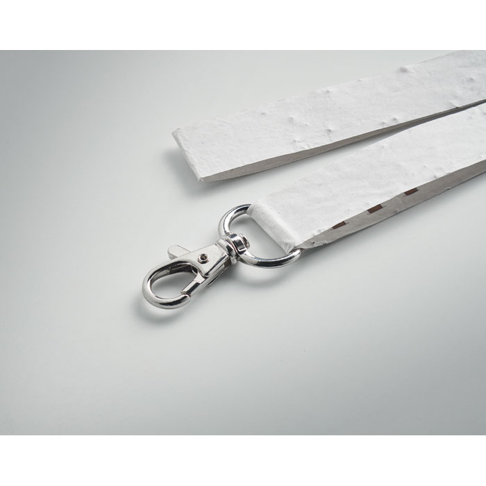 Lanyard in carta, con gancio - 6
