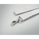 Lanyard in carta, con gancio - 6