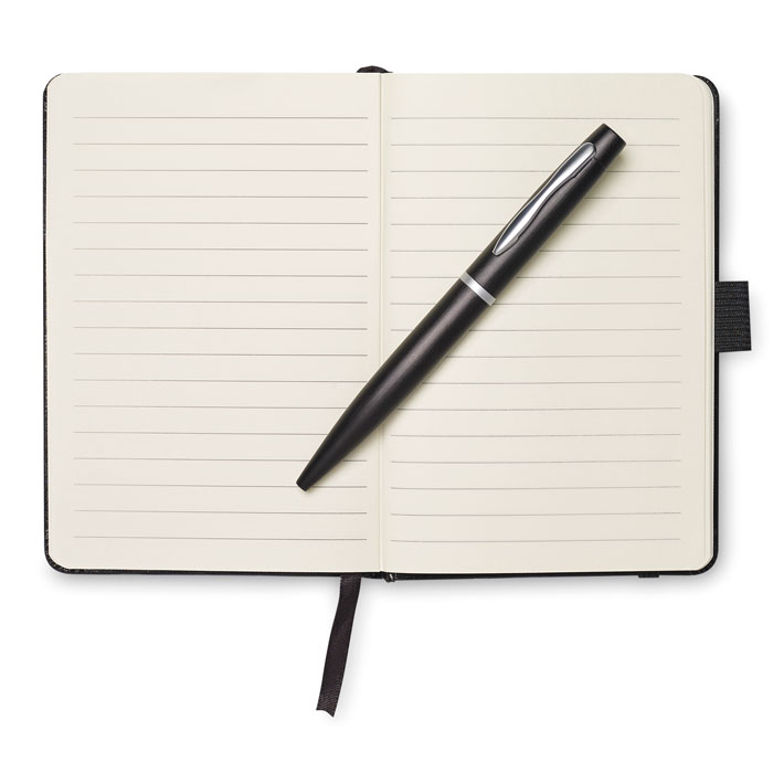 Blocco notes A6 con penna - 5