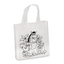 Mini borsa shopper da colorare - 2