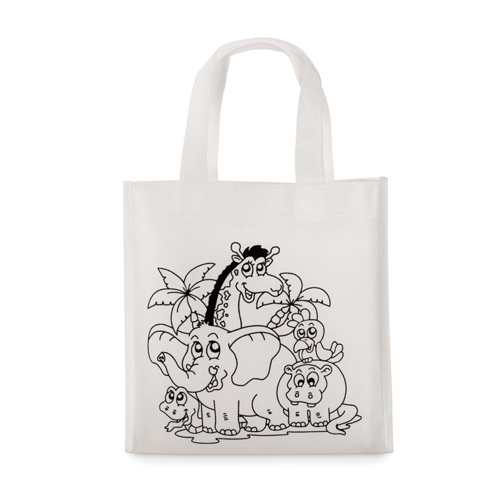 Mini borsa shopper da colorare - 4