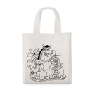 Mini borsa shopper da colorare - 4