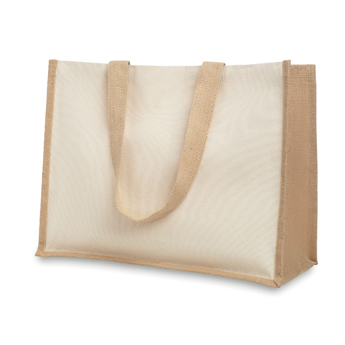 Shopper in juta e tela - 2