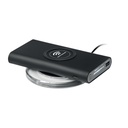 Powerbank wireless con hub - 4