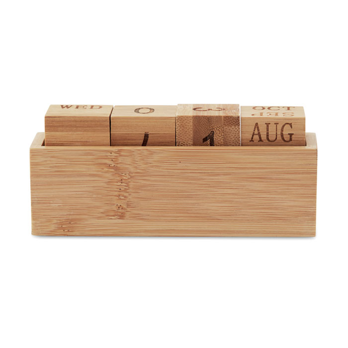Calendario in bamboo - 2