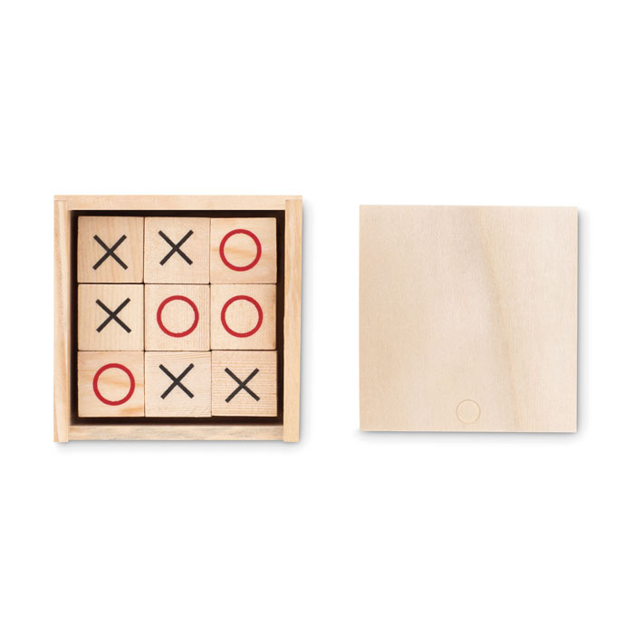Gioco del tris in legno - 3
