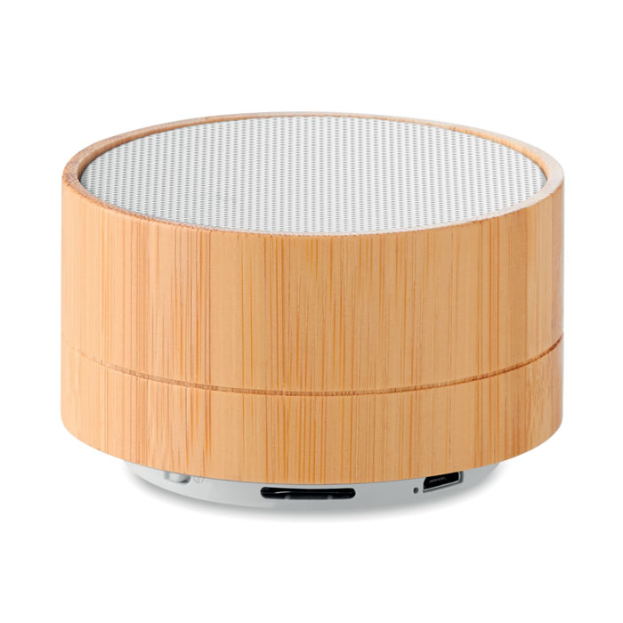 Speaker wireless in bamboo - 2