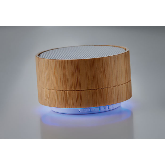 Speaker wireless in bamboo - 3