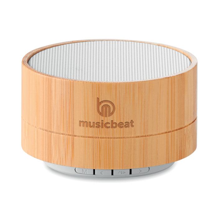 Speaker wireless in bamboo - 5