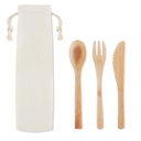 Set posate in bamboo - 2
