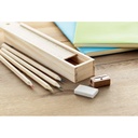 Set 12 penne in box di legno - 4